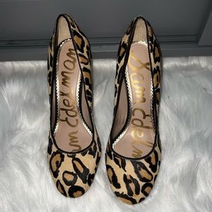 Sam Edelman Leopard heels